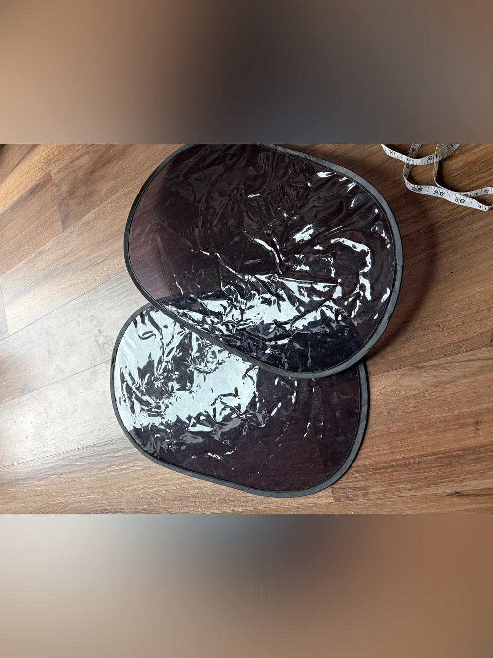 Clear Black Vinyl Child Sun Screen for car